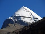 08 Mount Kailash Close Up from The Kangnyi Chorten Tarboche Area On Mount Kailash Outer Kora Mount Kailash Close Up from the Kangni Chorten Tarboche area.